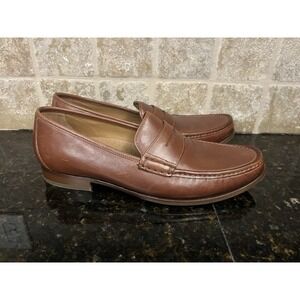 Cole‎ Haan Shoe Grand OS Pinch Penny Loafer Brown Leather Men's 11.5 Slip On